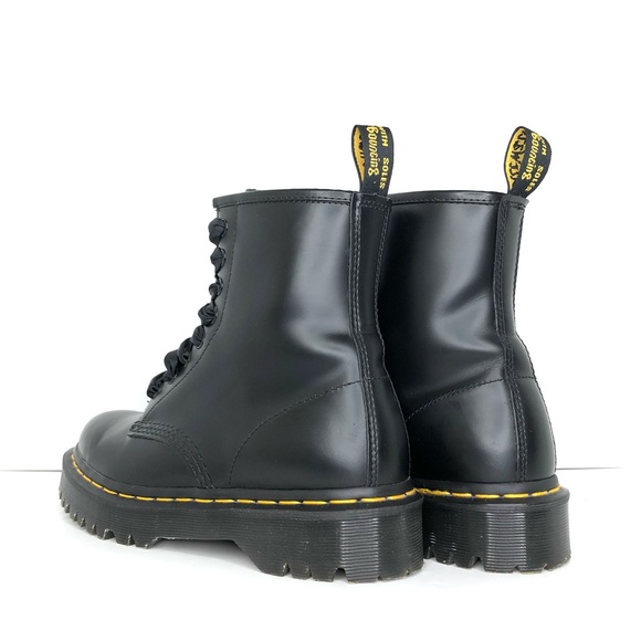 Dr Martens 1460 Bex Smooth Leather Platform Ankle Boots Women’s 7 Shoes - Picture 4 of 12